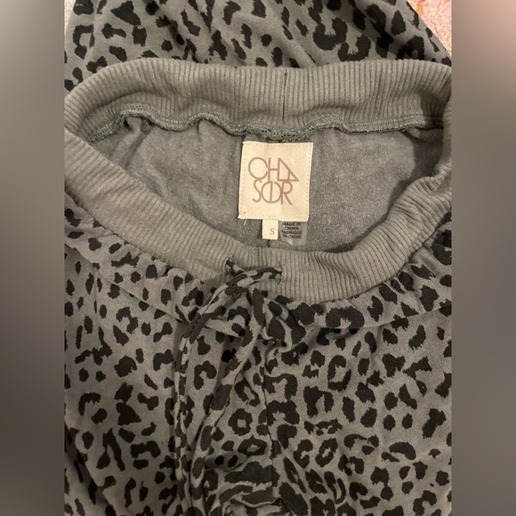 Chaser Green and Black Leopard Joggers - Picture 5 of 5